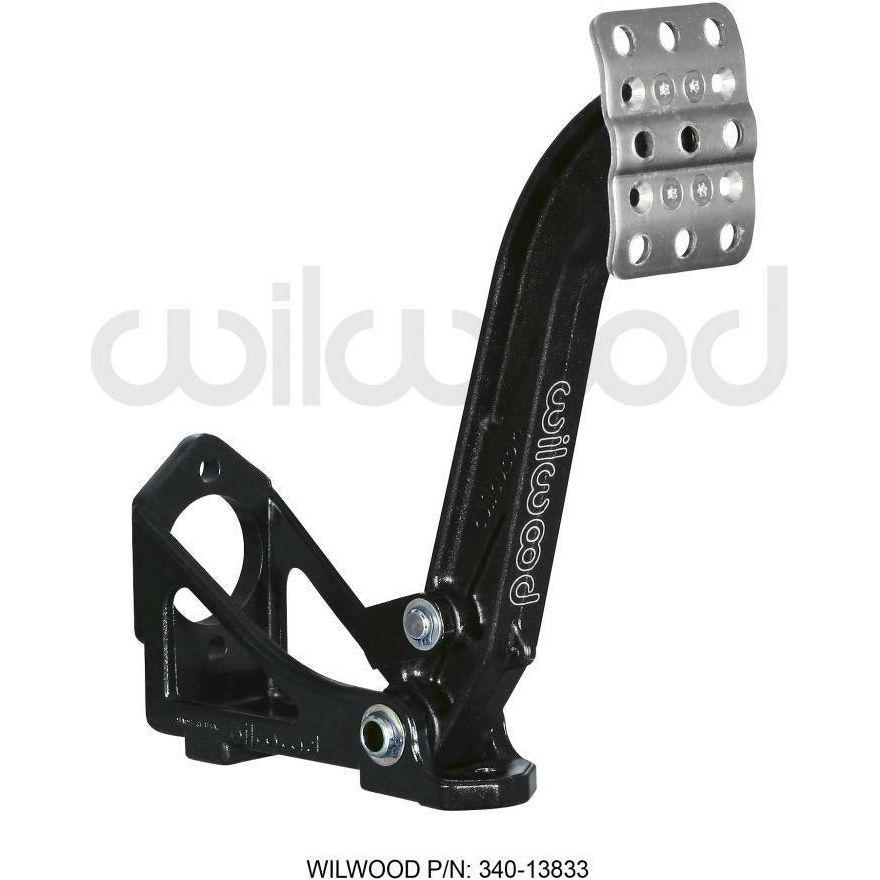 Wilwood Adjustable Single Pedal - Floor Mount - 6:1 - SMINKpower Performance Parts WIL340-13833 Wilwood