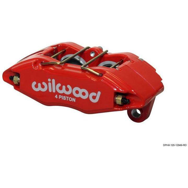 Wilwood Caliper-Dynapro Honda/Acura - Red 1.62in Pistons .83in Disc - SMINKpower Performance Parts WIL120-12949-RD Wilwood