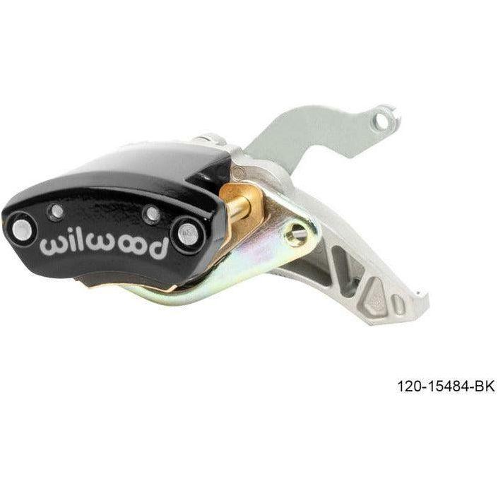 Wilwood Caliper - MC4 Mechanical Right Hand - Black 1.19in Piston 1.10in Rotor - Black - SMINKpower Performance Parts WIL120-15484-BK Wilwood
