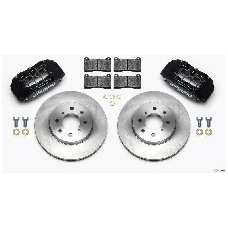 Wilwood DPHA Front Caliper & Rotor Kit Honda / Acura w/ 262mm OE Rotor - SMINKpower Performance Parts WIL140-12996 Wilwood