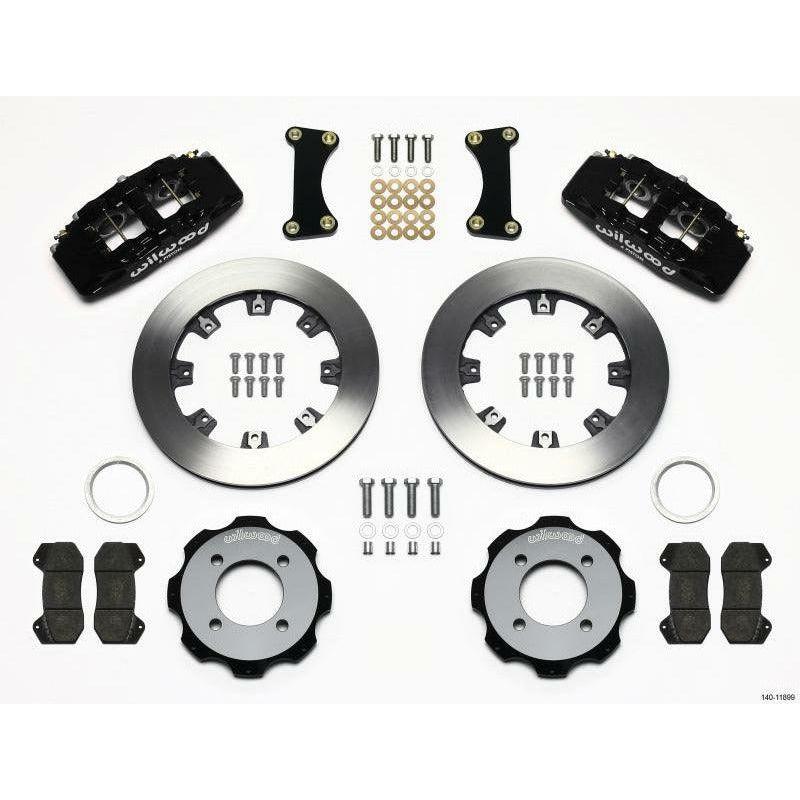 Wilwood Dynapro 6 Front Hat Kit 12.19in 2011 Fiesta - SMINKpower Performance Parts WIL140-11899 Wilwood