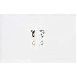Wilwood Fitting Kit -3 Male w/ 3/8-24 Banjo Bolt (For Banjo Outlet Master Cylinders) - SMINKpower Performance Parts WIL220-13674 Wilwood