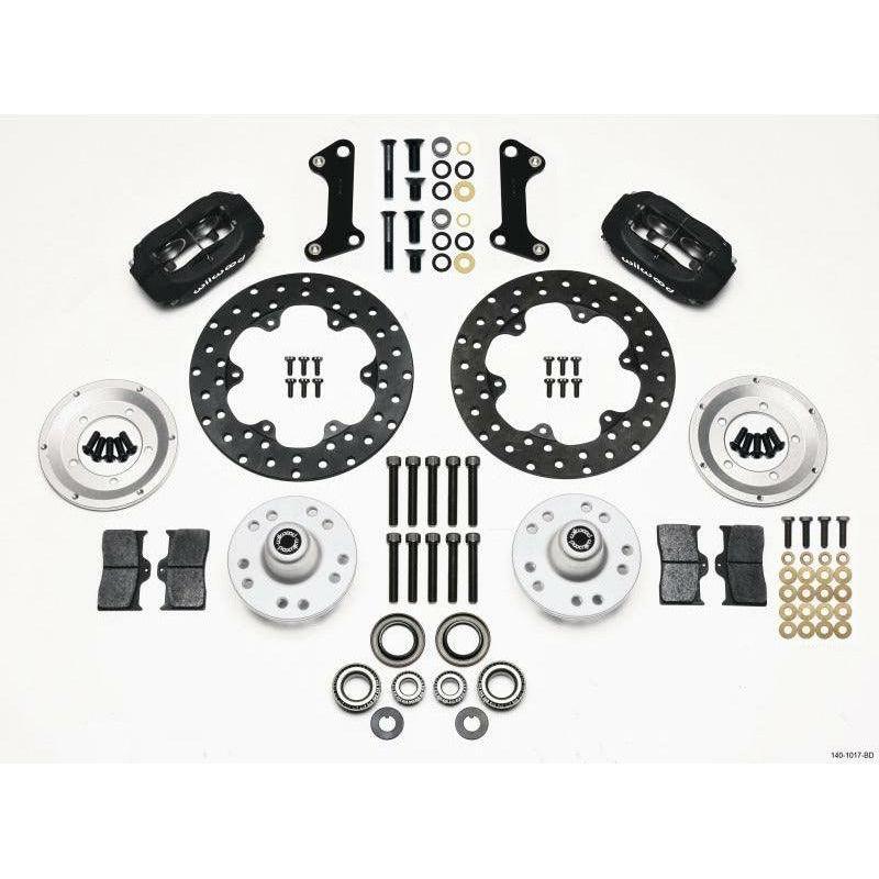 Wilwood Forged Dynalite Front Drag Kit Drilled Rotor 67-69 Camaro 64-72 Nova Chevelle - SMINKpower Performance Parts WIL140-1017-BD Wilwood