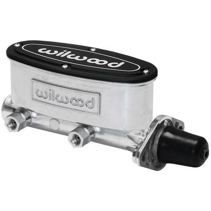 Wilwood High Volume Tandem Master Cylinder - 1 1/8in Bore Ball Burnished - SMINKpower Performance Parts WIL260-8556-P Wilwood