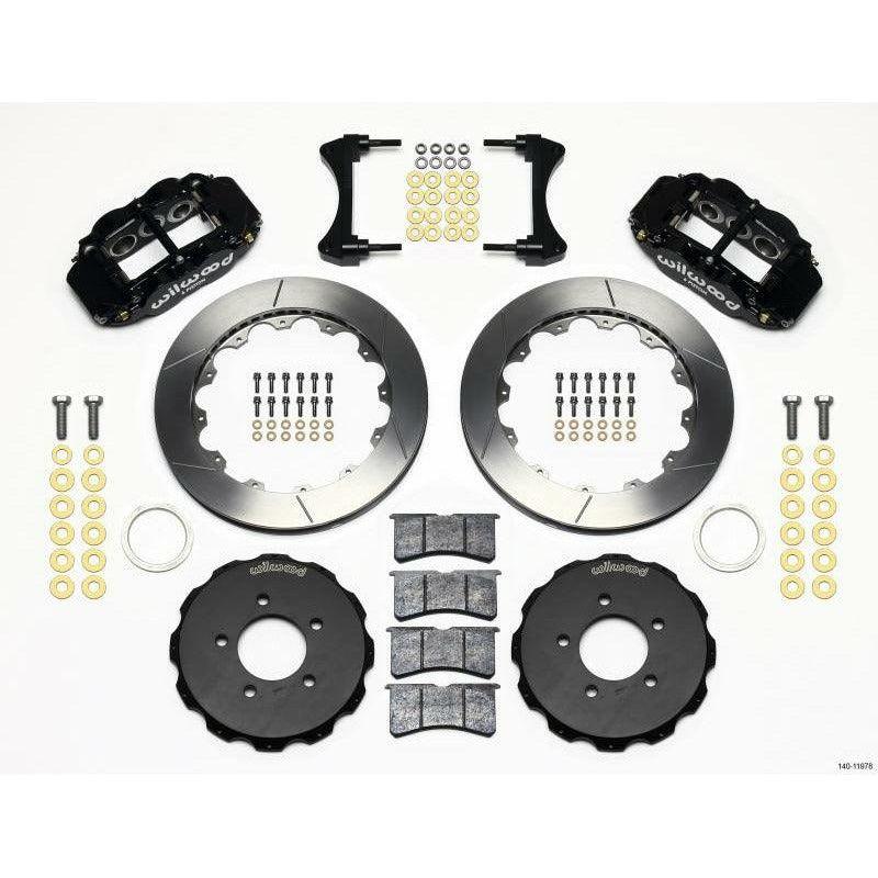 Wilwood Narrow Superlite 6R Front Hat Kit 12.88in 2006-Up Civic / CRZ - SMINKpower Performance Parts WIL140-11978 Wilwood