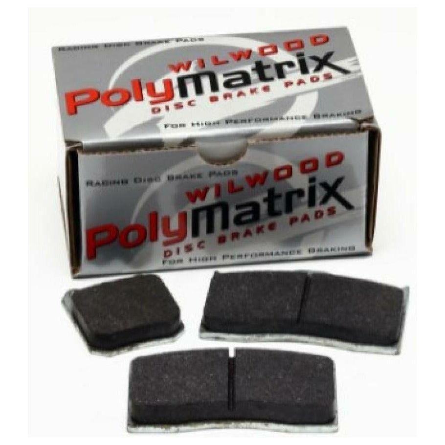 Wilwood PolyMatrix Pad Set - 6812 E DLS DLS Floater DPS 3 Hole - SMINKpower Performance Parts WIL15E-9820K Wilwood
