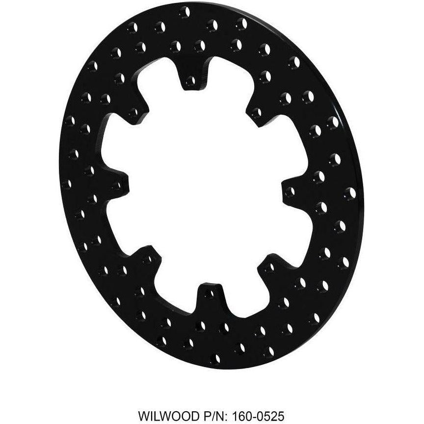 Wilwood Rotor-Steel-Sprint/Mod-Drilled 12.00 x .350 - 8 on 7.00in - SMINKpower Performance Parts WIL160-0525 Wilwood