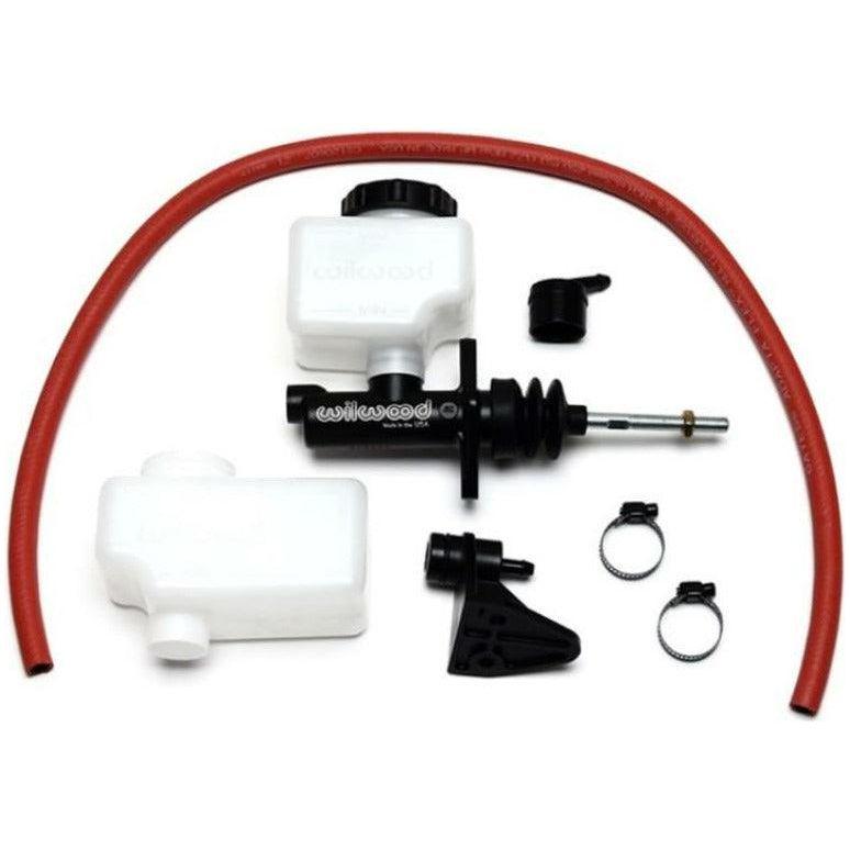 Wilwood Short Remote M/C Kit 7/8in Bore 3/8in-24 Banjo Outlet - SMINKpower Performance Parts WIL260-13621 Wilwood
