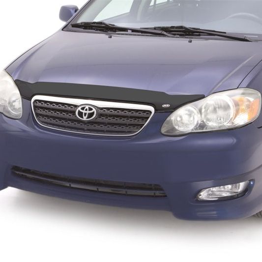 AVS 03-08 Toyota Corolla Aeroskin Low Profile Acrylic Hood Shield - Smoke