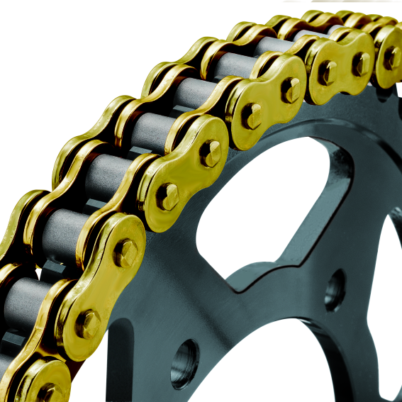 Twin Power Z Ring Chain 530 X 120 Gold