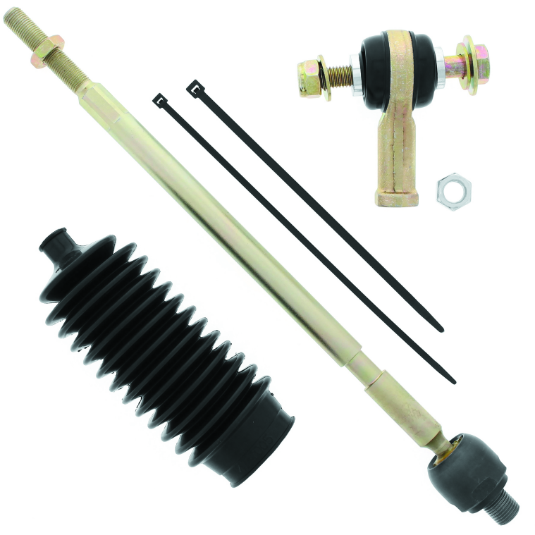 QuadBoss 14-19 Can-Am Commander 1000 Steering Rack Tie Rod Assembly Kit - Left Inner and Outer