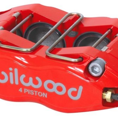 Wilwood Caliper- DPR-DS - Red 1.25in Piston .38/.500in Rotor - Dust Seal-Brake Calipers - Perf-Wilwood-WIL120-14698-RD-SMINKpower Performance Parts