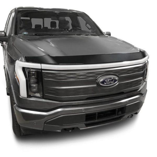 AVS 23-24 Ford F150 Lightning Aeroskin Low Profile Hood Shield - Smoke