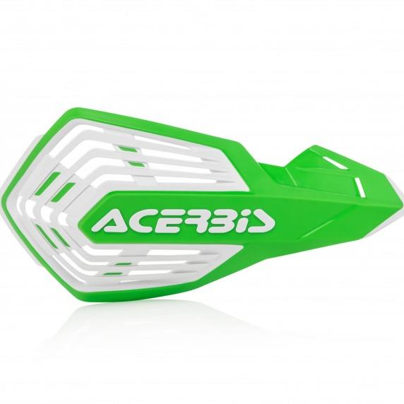 Acerbis X-Force Handguard - Green/White-Hand Guards-Acerbis-ACB2801961075-SMINKpower Performance Parts