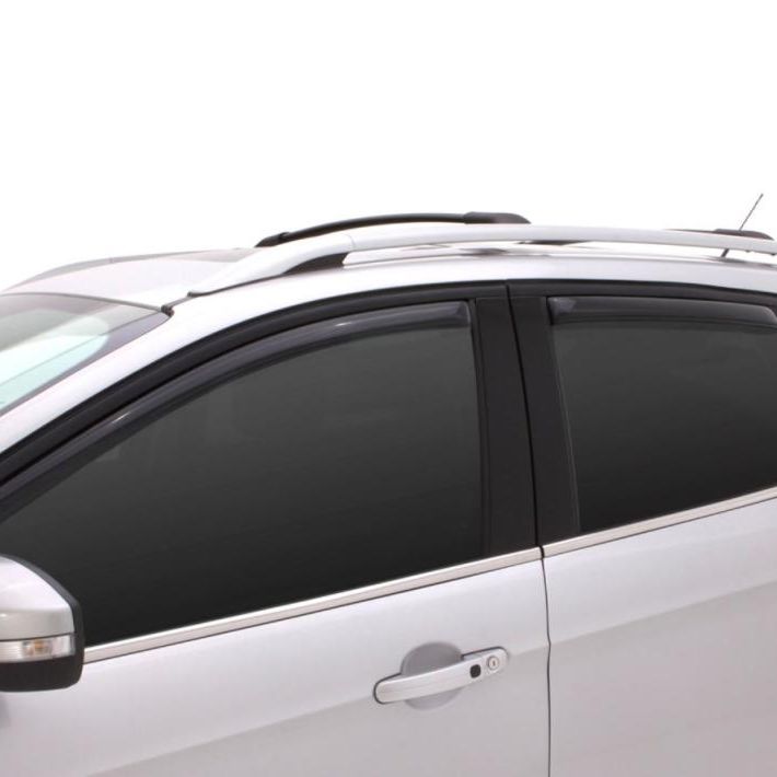 AVS 14-18 Mazda 3 Hatch Ventvisor In-Channel Front & Rear Window Deflectors 4pc - Smoke