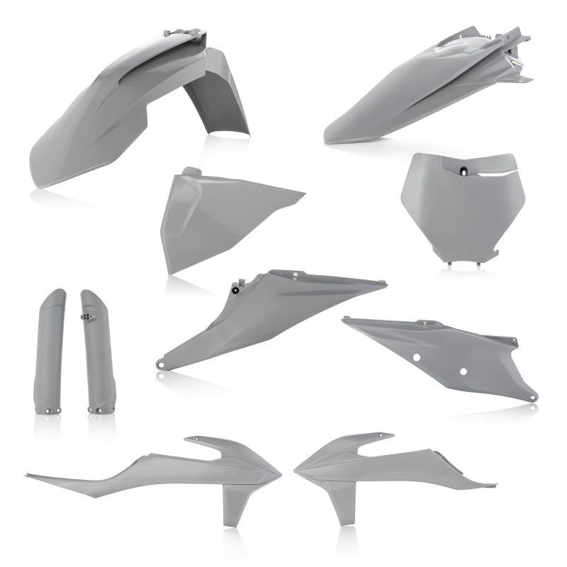 Acerbis 19-22 KTM 125-450 SX/ SX-F/ XC-F/ XC/ XC-tpi Full Plastic Kit - Gray-Plastics-Acerbis-ACB2726490011-SMINKpower Performance Parts