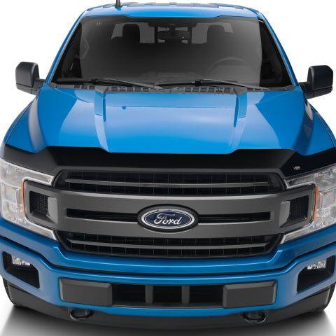 AVS 15-18 Ford F-150 Aeroskin Low Profile Acrylic Hood Shield - Smoke