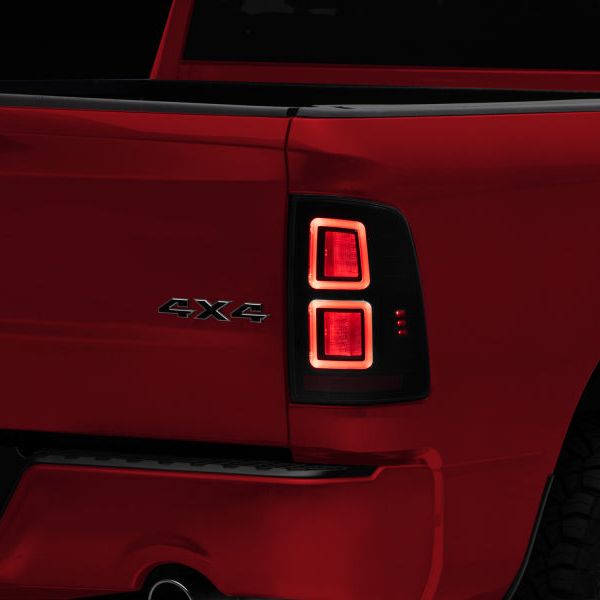 Raxiom 09-18 Dodge RAM 1500 LED Tail Lights- Black Housing (Smoked Lens)