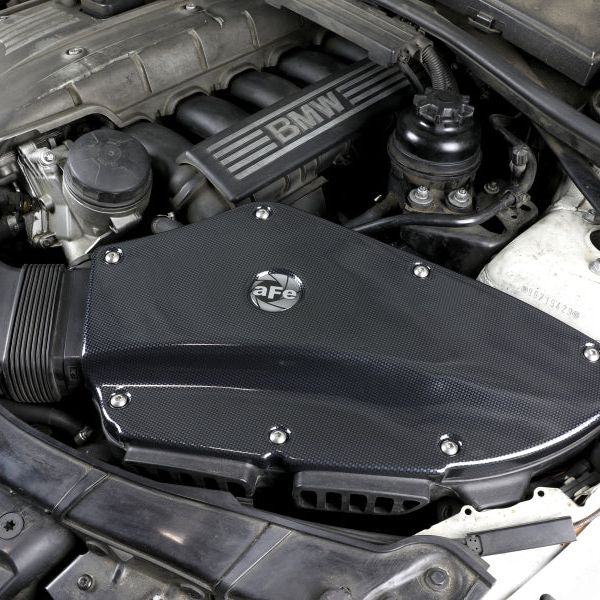 aFe MagnumForce Stage 2 Si Intake System PDS 06-11 BMW 3 Series E9x L6 3.0L Non-Turbo-Cold Air Intakes-aFe-AFE51-81012-C-SMINKpower Performance Parts