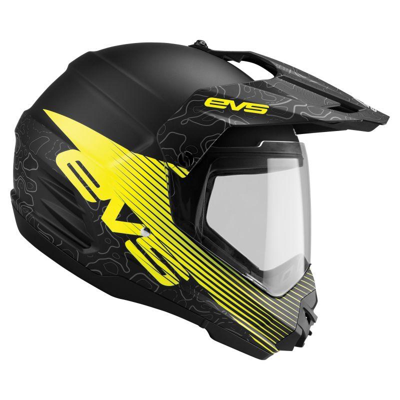 EVS Dual Sport Helmet Venture Arise Matte Black - Large-Helmets and Accessories-EVS-EVSDSHE18VA-BK-L-SMINKpower Performance Parts