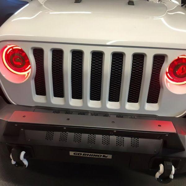 Oracle Oculus Bi-LED Projector Headlights for Jeep JL/Gladiator JT - w/ BC1 Controller SEE WARRANTY