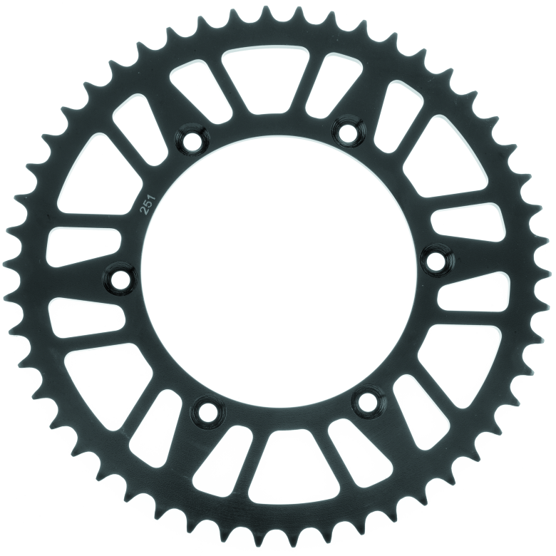 BikeMaster Yamaha Rear Steel Sprocket 520 48T - Black