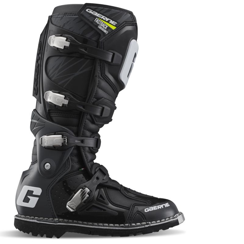 Gaerne Fastback Endurance Enduro Boot Black Size - 10