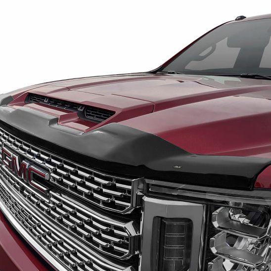 AVS 2020 GMC Sierra 2500 Aeroskin Low Profile Hood Shield - Smoke