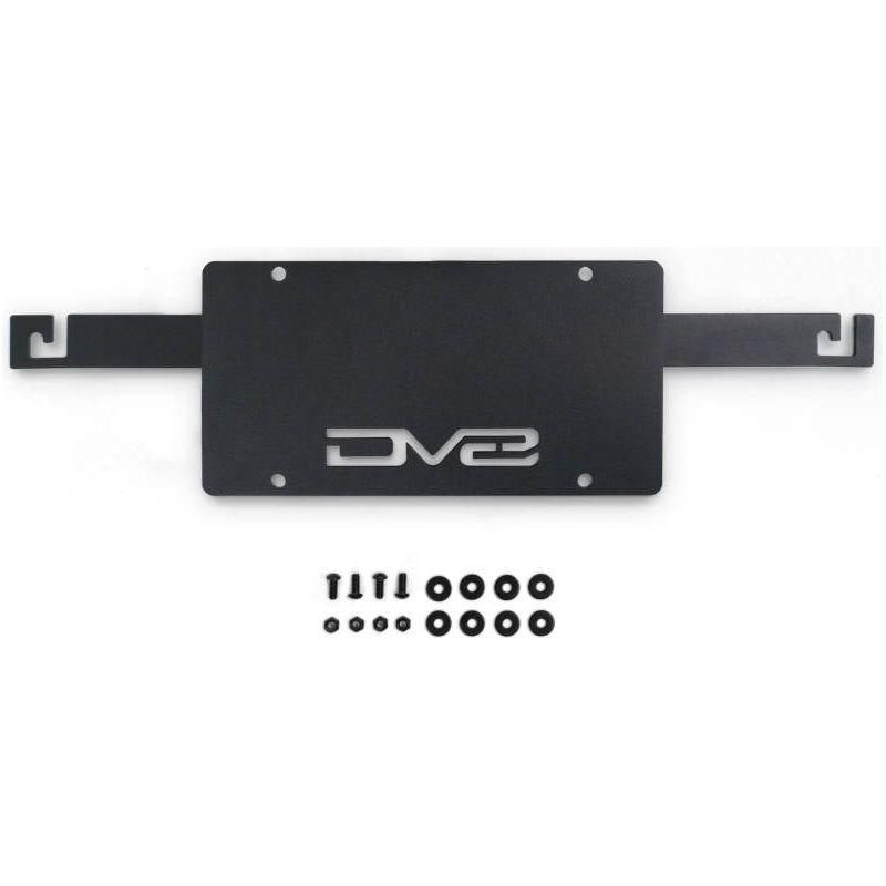 DV8 Offroad 21-23 Ford Bronco Capable Bumper Front License Plate Mount - SMINKpower Performance Parts DVELPBR-04 DV8 Offroad