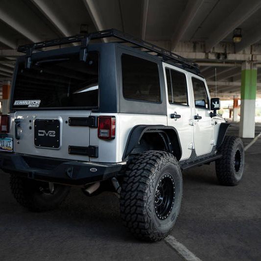 DV8 Offroad 07-18 Jeep Wrangler JK Full-Length Roof Rack