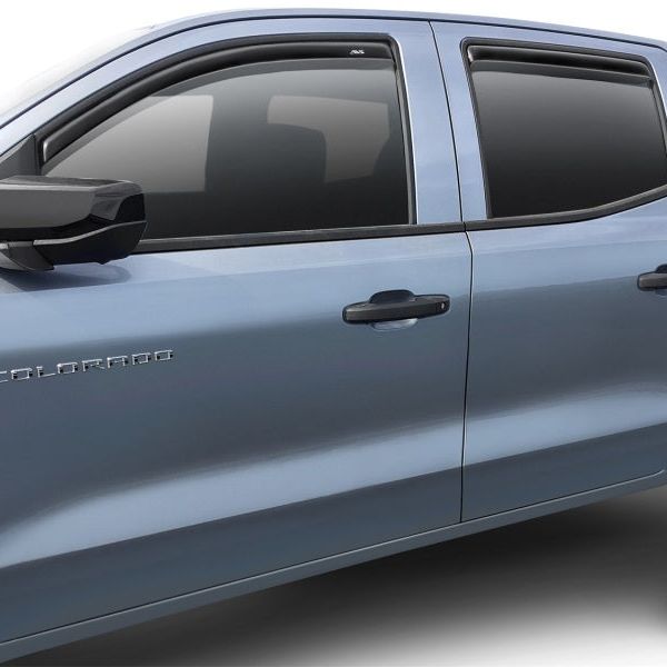 AVS 2023 Chevrolet Colorado Ventvisor Low Profile Deflectors 4pc - Smoke