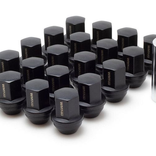 Wheel Mate WM14T Closed End Lug Nuts - QTY 20/Black