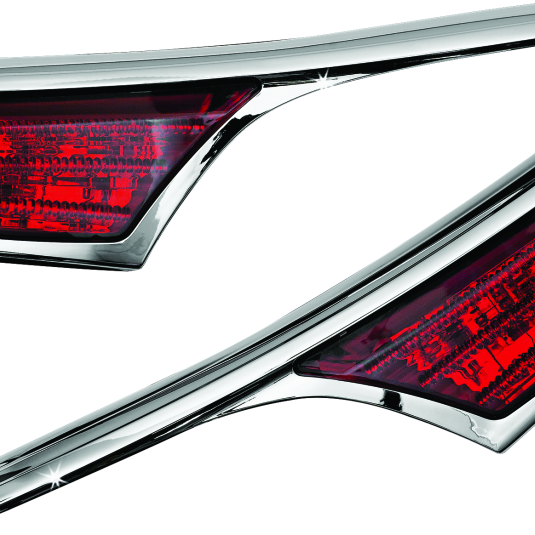 Kuryakyn L.E.D. Passenger Armrest Trim With Turn Signal 06-17 GL1800 Chrome