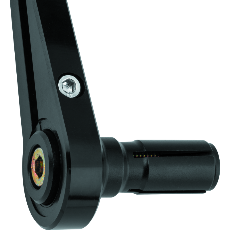 BikeMaster Adapter 7/8in Barend Mirror - Black