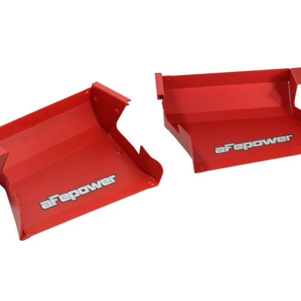 aFe MagnumFORCE Intakes Scoops AIS BMW 335i (E90/92/93) 07-13 L6-3.0L (Red)-Cold Air Intakes-aFe-AFE54-11478-R-SMINKpower Performance Parts