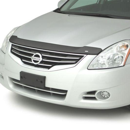 AVS 10-12 Nissan Altima Aeroskin Low Profile Acrylic Hood Shield - Smoke