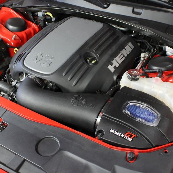 aFe Momentum GT Pro 5R Stage-2 Intake System 11-15 Dodge Challenger / Charger R/T V8 5.7L HEMI-Cold Air Intakes-aFe-AFE54-72202-SMINKpower Performance Parts