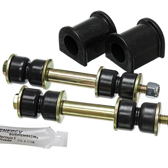 Energy Suspension 87-95 Pathfinder Black 24mm Front Sway Bar Frame Bushings-Bushing Kits-Energy Suspension-ENG7.5117G-SMINKpower Performance Parts