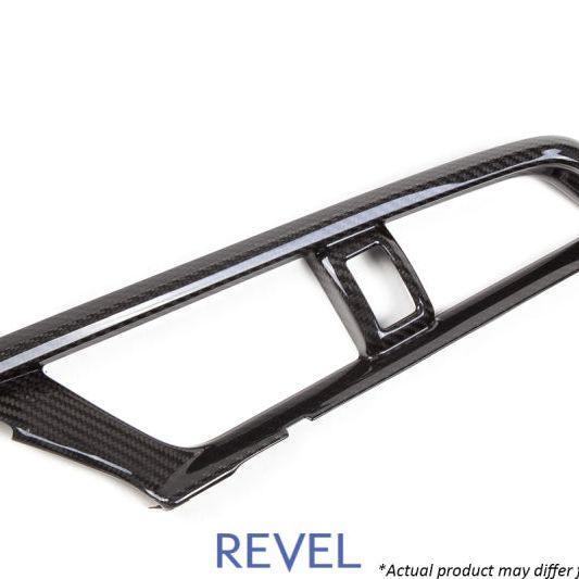 Revel GT Dry Carbon A/C Control Panel Cover 16-18 Honda Civic - 1 Piece