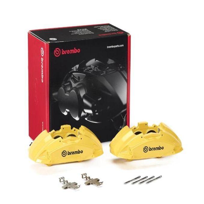 Brembo OE 2020 Mercedes-Benz E53 AMG/E63 AMG S Hydraulic Front X-Style Brake Calipers - Yellow