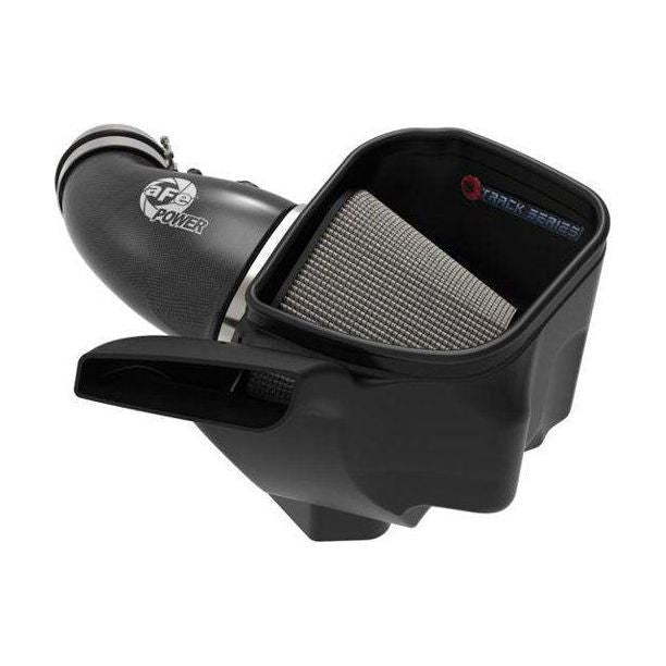aFe 12-21 Jeep Grand Cherokee 6.4L Track Series Carbon Fiber Cold Air Intake w/Pro Dry S Filter - SMINKpower Performance Parts AFE57-10014D aFe