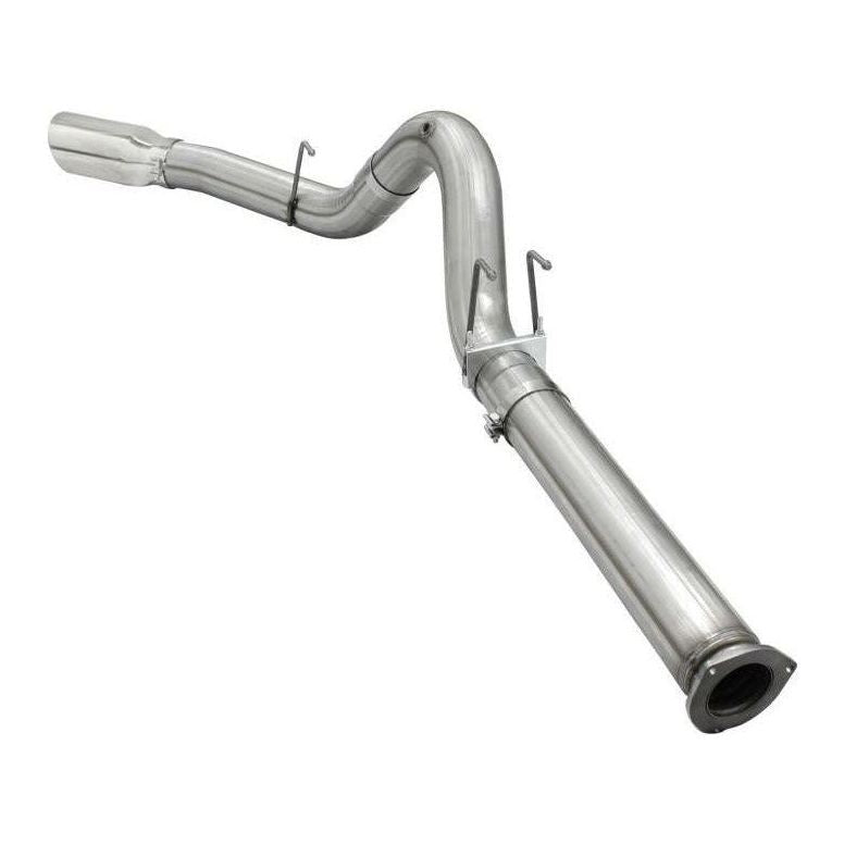 aFe Atlas Exhausts 5in DPF-Back Aluminized Steel Exhaust 2015 Ford Diesel V8 6.7L (td) Polished Tip - SMINKpower Performance Parts AFE49-03064-P aFe