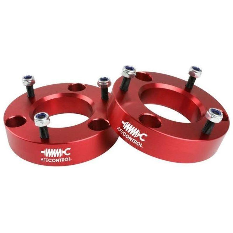 aFe CONTROL 2.0 IN Leveling Kit 07-21 GM 1500 - Red - SMINKpower Performance Parts AFE416-40T001-R aFe