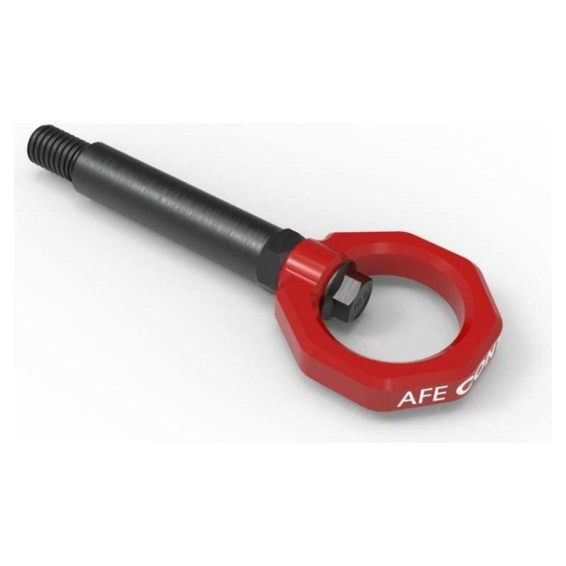 aFe Control Rear Tow Hook Red BMW F-Chassis 2/3/4/M - SMINKpower Performance Parts AFE450-502002-R aFe