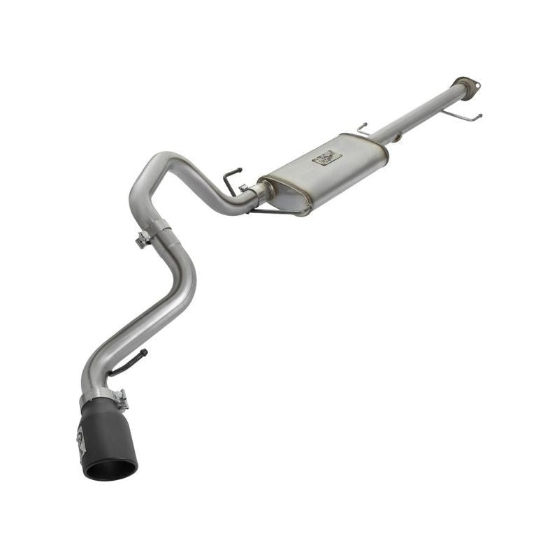 aFe MACH Force Xp 2.5in SS Cat-Back Single Side Exit Exhaust w/Black Tips 07-14 Toyota FJ Cruiser - SMINKpower Performance Parts AFE49-46027-B aFe