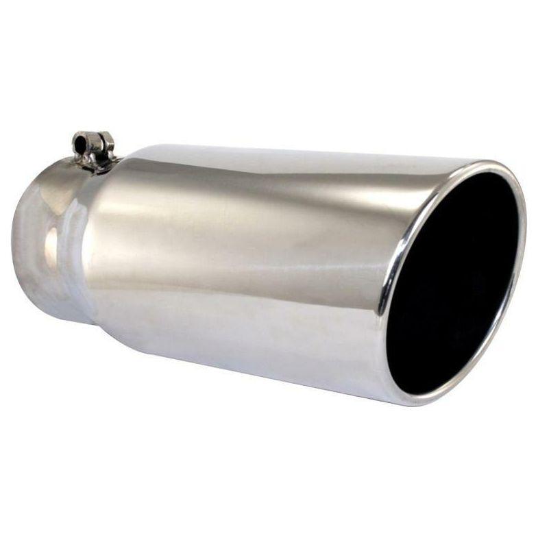 aFe MACHForce XP Exhausts Tips SS-304 EXH Tip 4x5x12L Direct Bolt-On (pol) - SMINKpower Performance Parts AFE49-90002 aFe