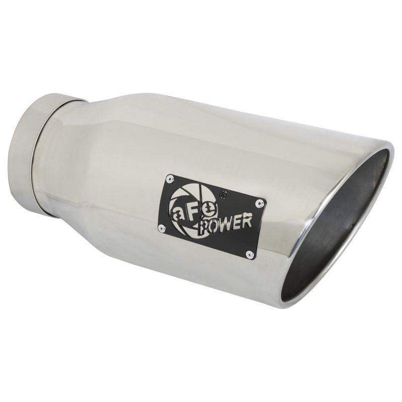aFe MACHForce-Xp 5in Inlet x 7in Outlet x 15in length 409 Stainless Steel Exhaust Tip - SMINKpower Performance Parts AFE49T50701-P15 aFe
