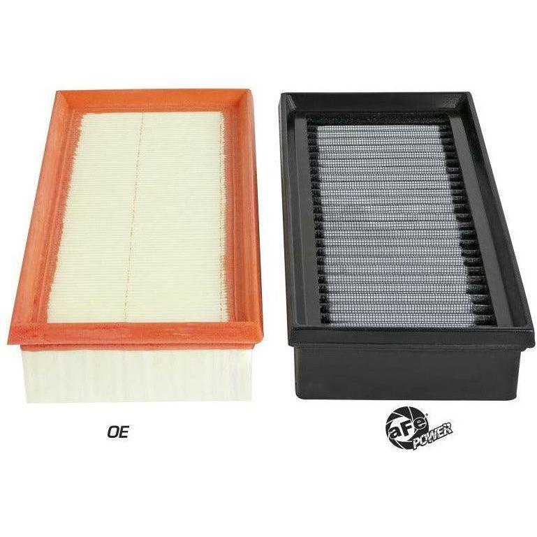 aFe Magnum FLOW Pro DRY S OE Replacement Filter 15-19 Mercedes C63 AMG 4.0L TT (Pair) - SMINKpower Performance Parts AFE31-10289-MA aFe