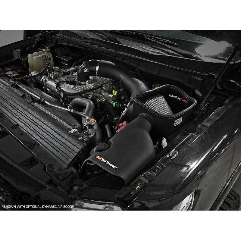 aFe Magnum FORCE Stage-2 Cold Air Intake System w/ Pro DRY S Media 16-19 Nissan Titan XD V8-5.0L(td) - SMINKpower Performance Parts AFE54-13026D aFe