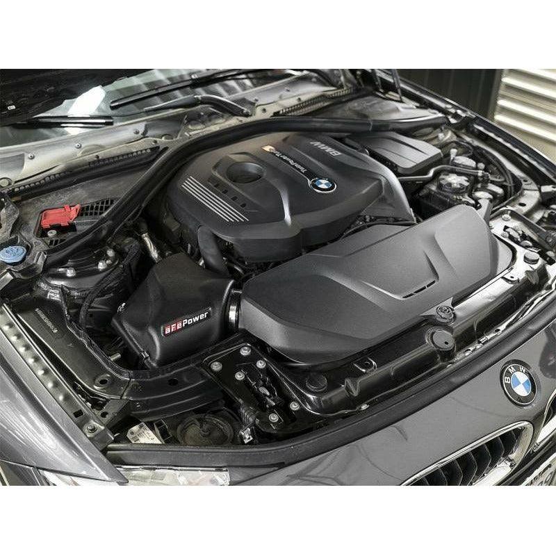 aFe Magnum FORCE Stage-2 Pro 5R Cold Air Intake System 2017 BMW 330i (F3x) L4-2.0L (t) B48 - SMINKpower Performance Parts AFE54-12922-B aFe